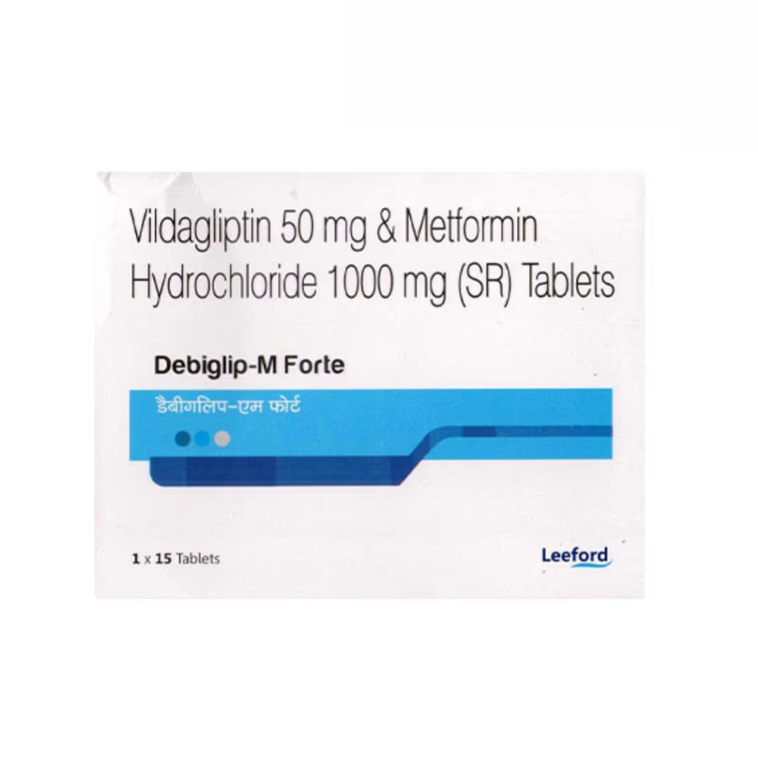 Debiglip M Forte 1000mg/50mg Tablet